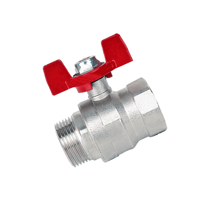 PN10 Küresel Vana Erkek (Kelebek Kollu) (TSE) TS EN 13547