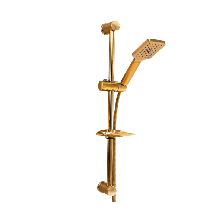 Linda Sürgülü Duş Seti Altın