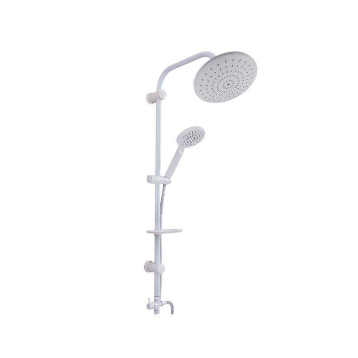 Selena Yağmur Duş Seti Beyaz