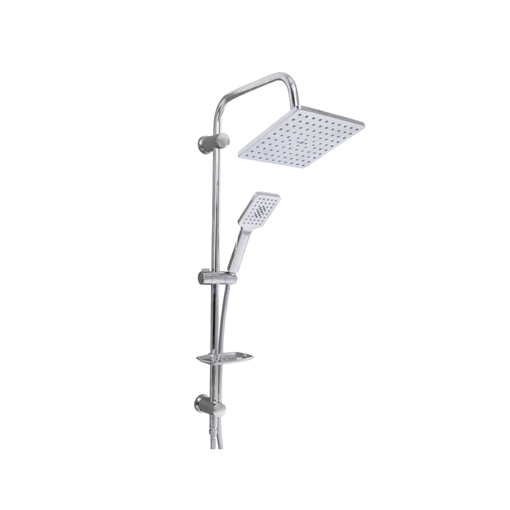 Linda Yağmur Duş Seti Krom